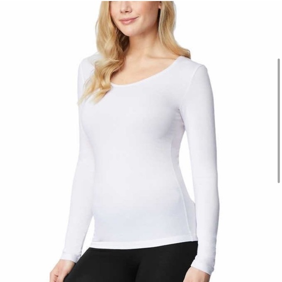 32 Degrees Ladies' Heat Long Sleeve Scoop Neck Tee, 2-pack/ Various Sizes (NWT) - Picture 7 of 9